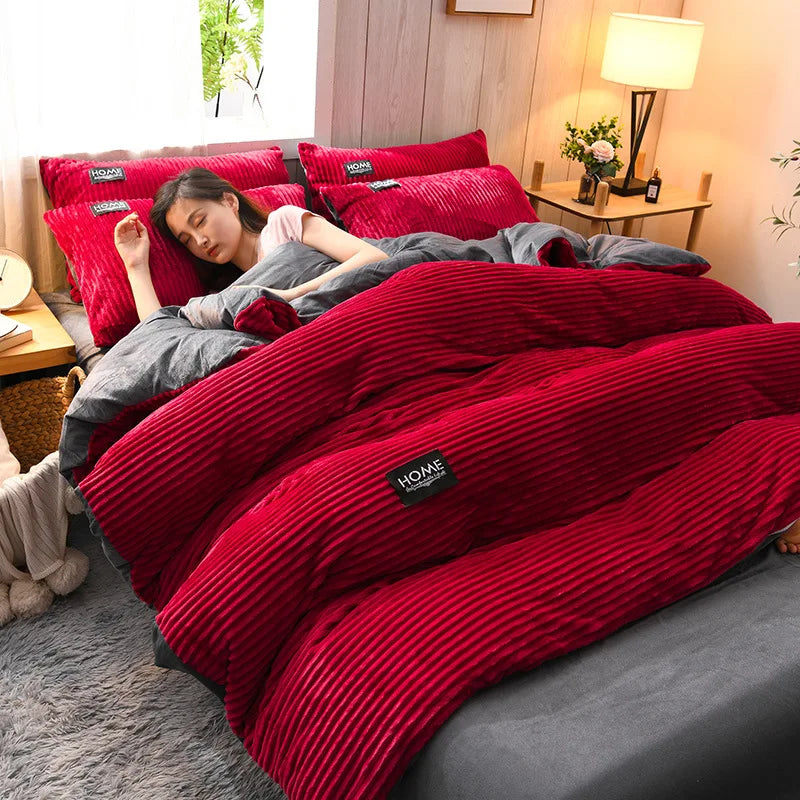 Corduroy Bedding Set