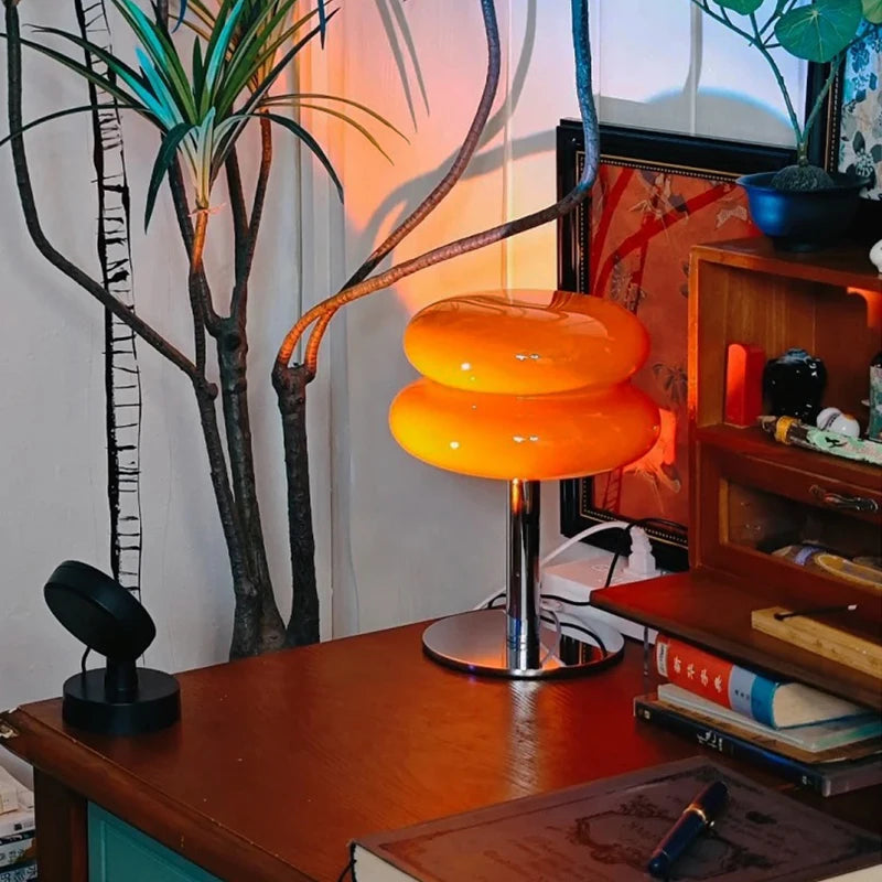 Retro Glass Table Lamp