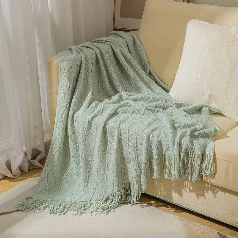 Boho Textured Blanket