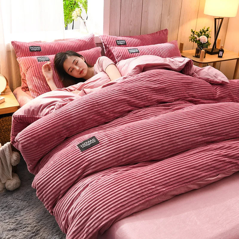 Corduroy Bedding Set