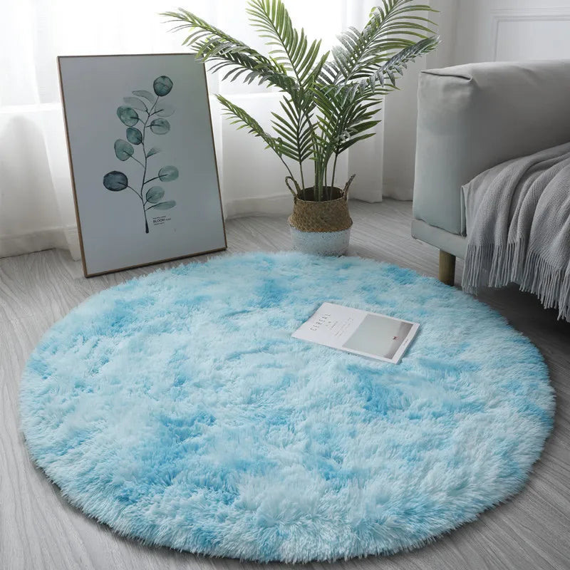 Plush Round Rug