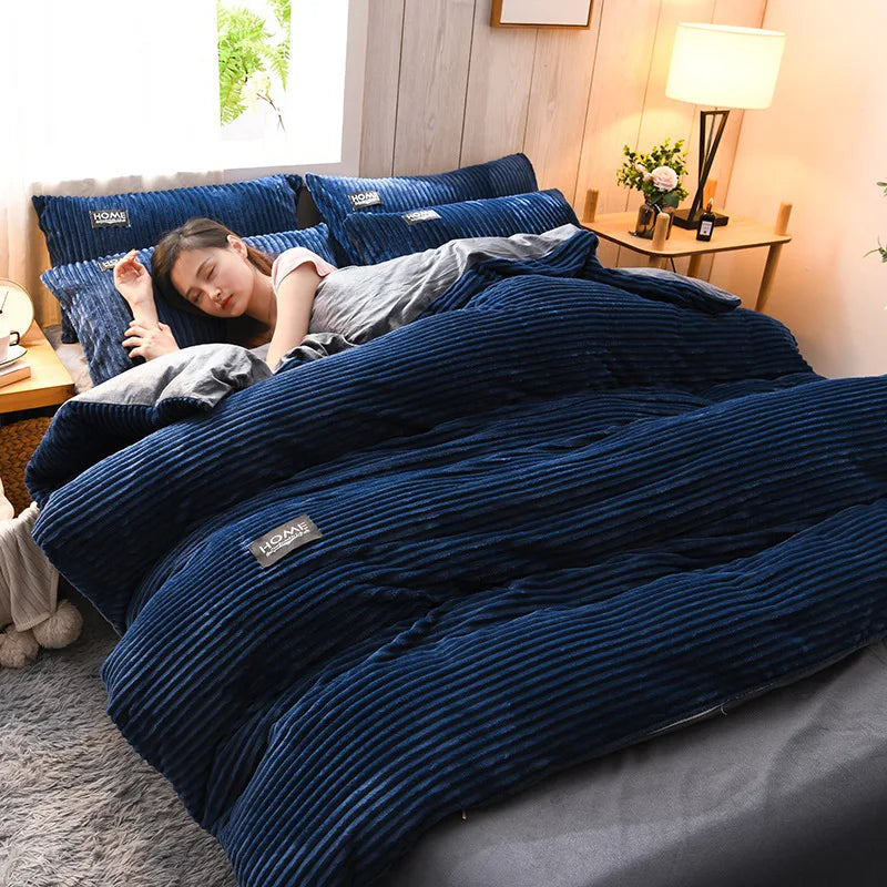 Corduroy Bedding Set