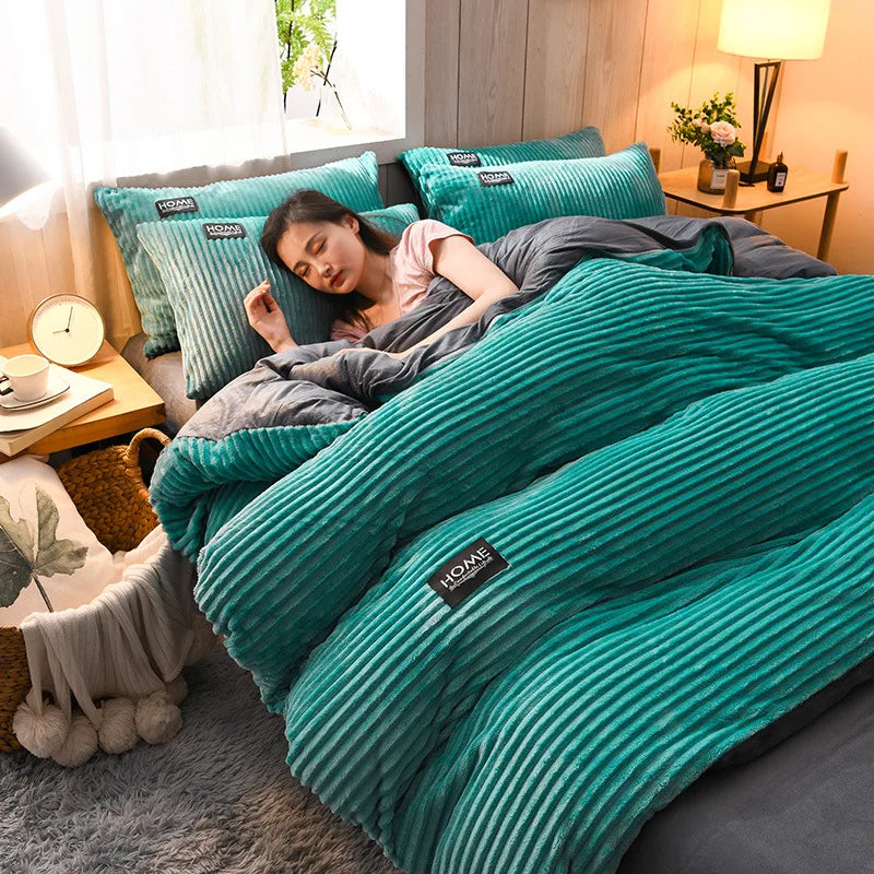 Corduroy Bedding Set