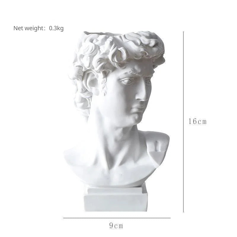 Classical David Bust Holder