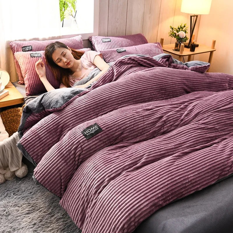 Corduroy Bedding Set