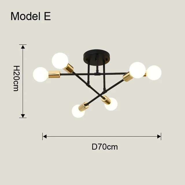 Modern Minimalist Ceiling Light