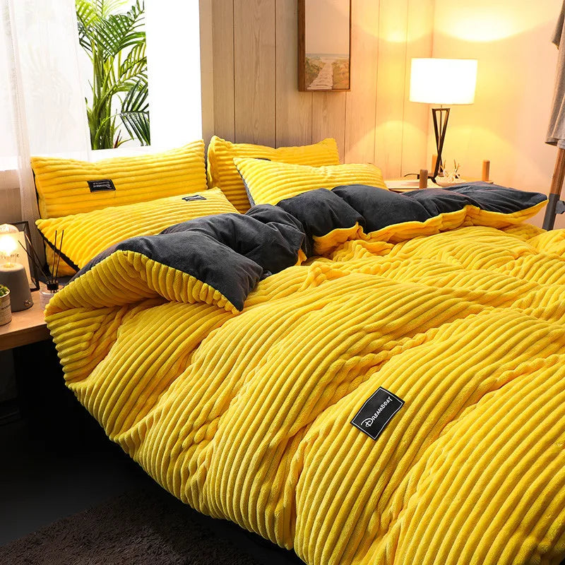 Corduroy Bedding Set