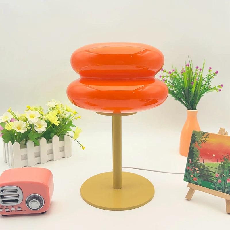 Retro Glass Table Lamp