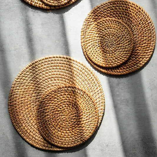 Rattan Placemat Set of 6