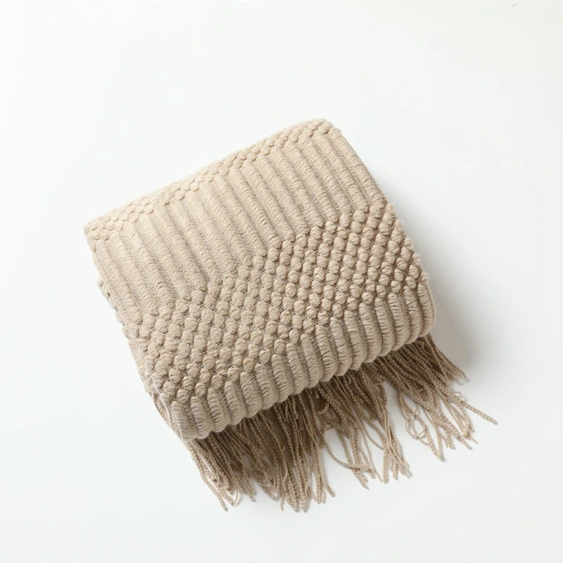 Boho Textured Blanket