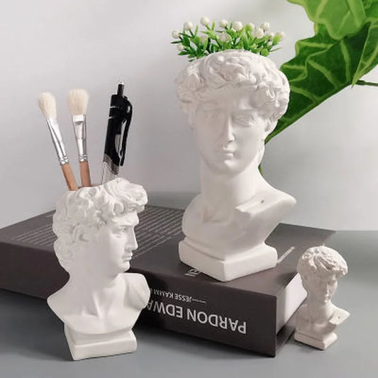 Classical David Bust Holder