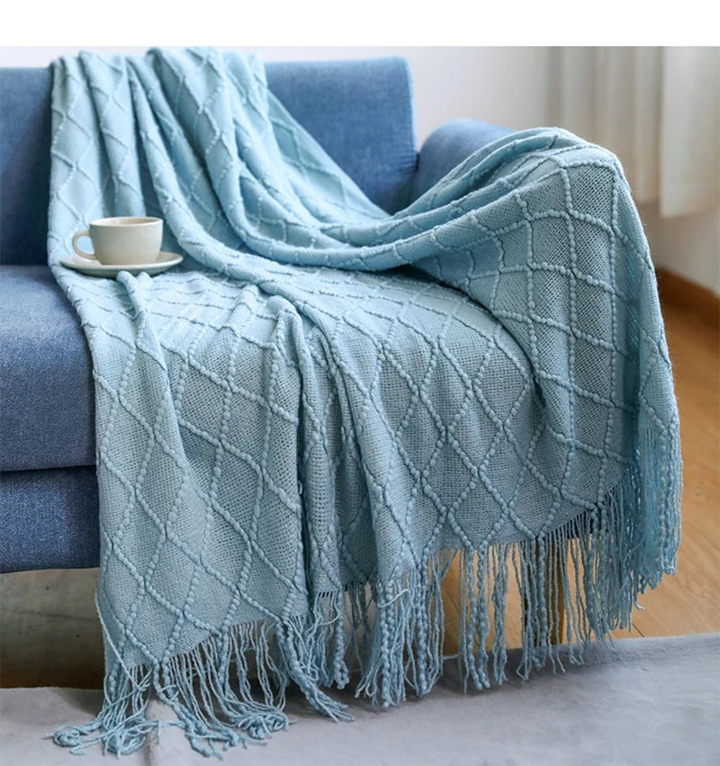 Boho Textured Blanket