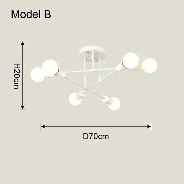 Modern Minimalist Ceiling Light