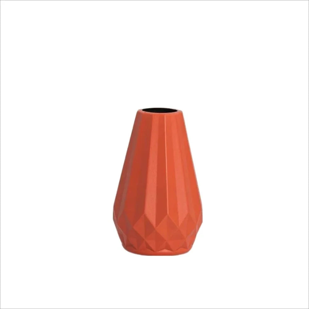 Diamond-Shaped Vase