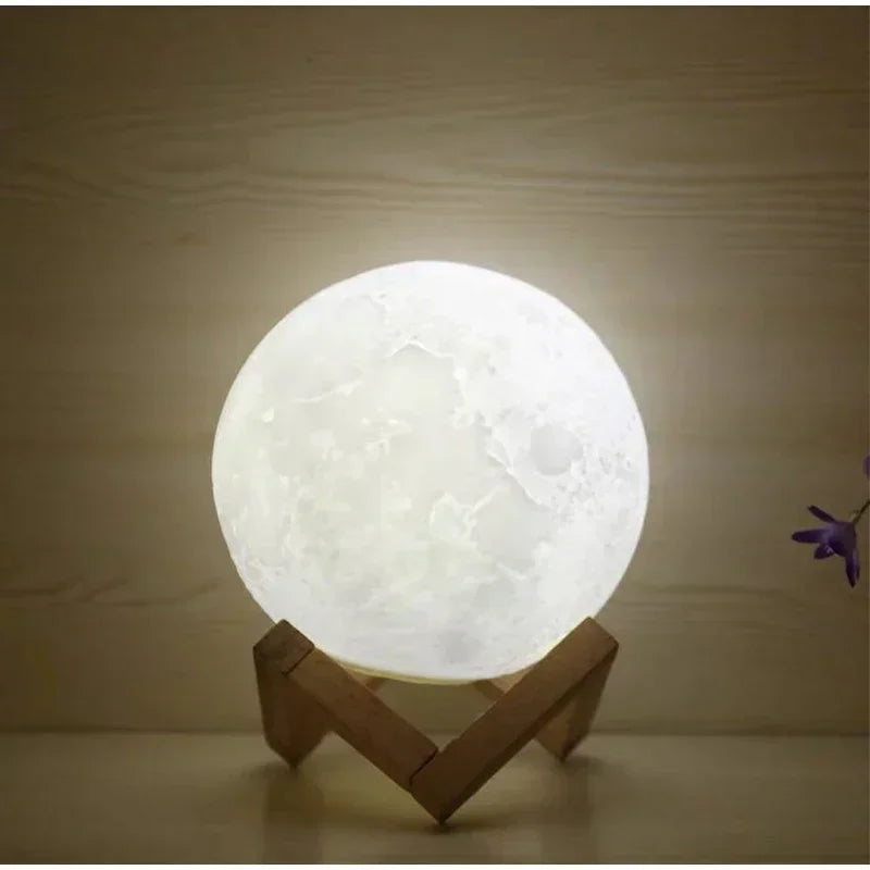 Print Moon Lamp